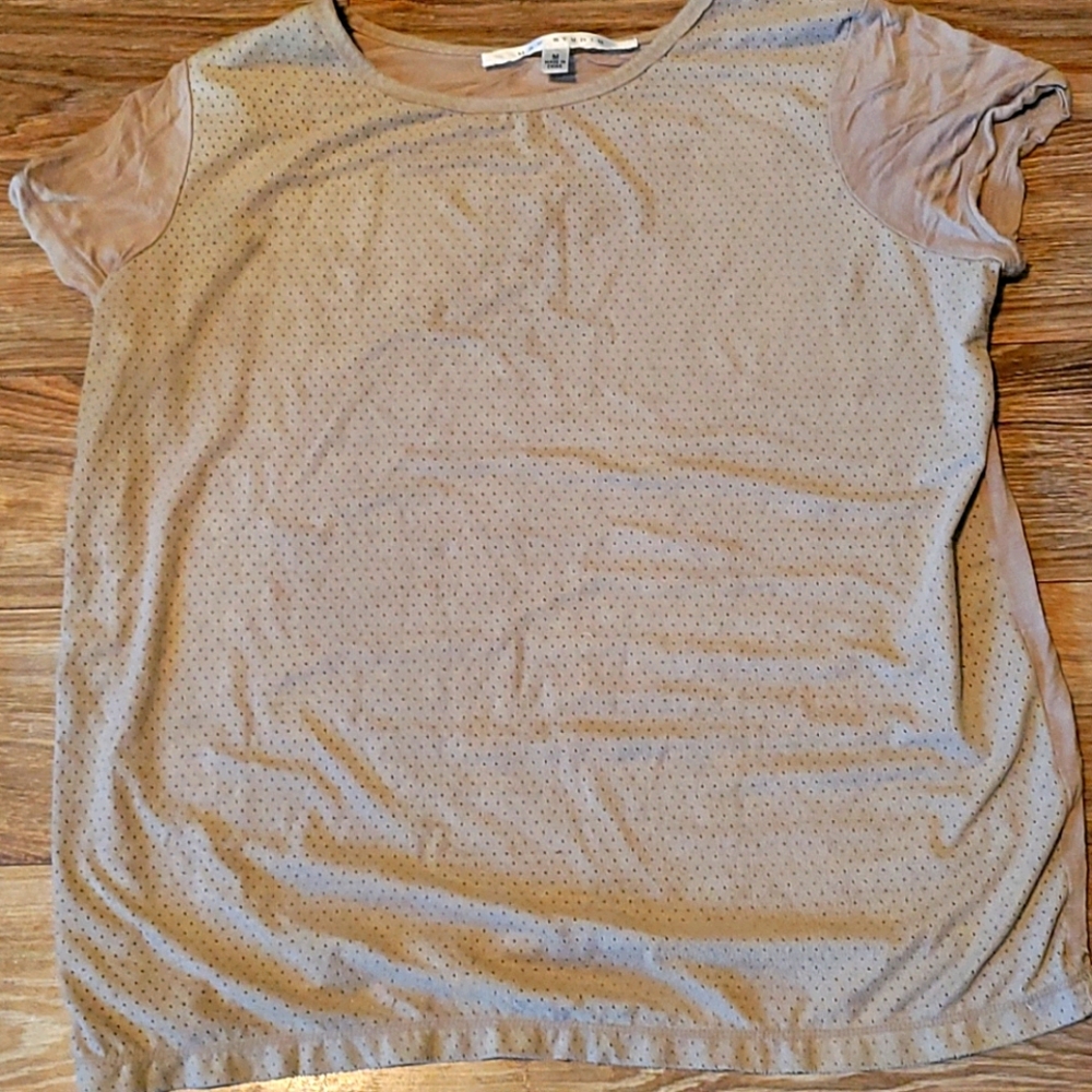 Max Studio tan blouse